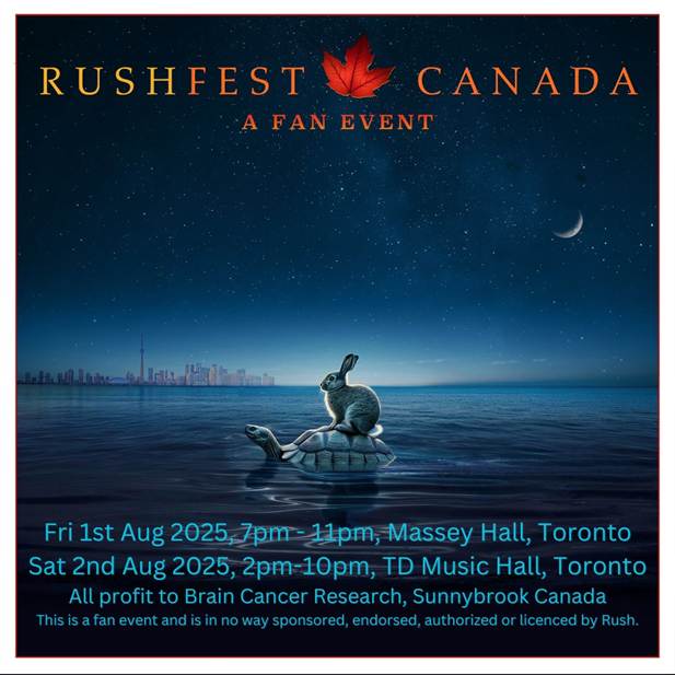 RUSHfest RushFest Canada 2025: Tribute to Legendary Rock Band