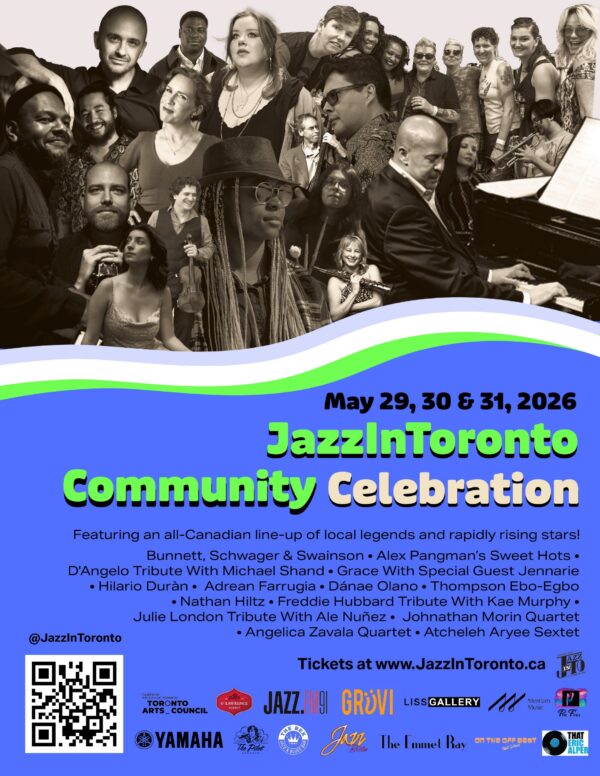 Jazz In Toronto Poster Collage of Musicians